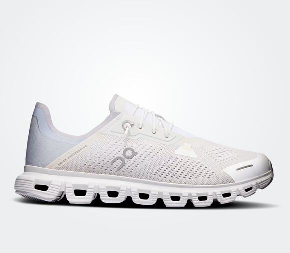 On Shoes - On Cloud 6 Coast White Glacier Lightweight Breathable Zero Gravity Womens US 6.5